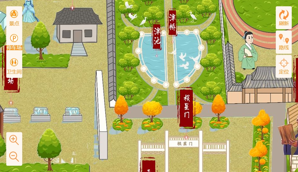 黄岩手绘地图景区语音讲解导览系统：智慧景区建设的基石